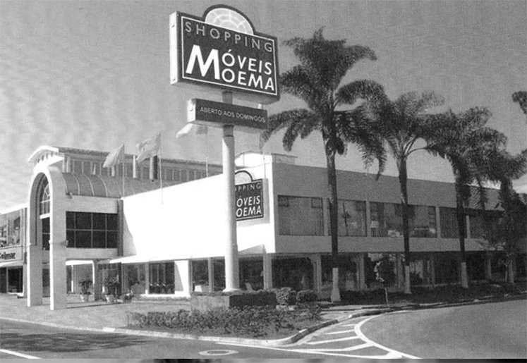 Fundação do Shopping Móveis Moema, em São Paulo